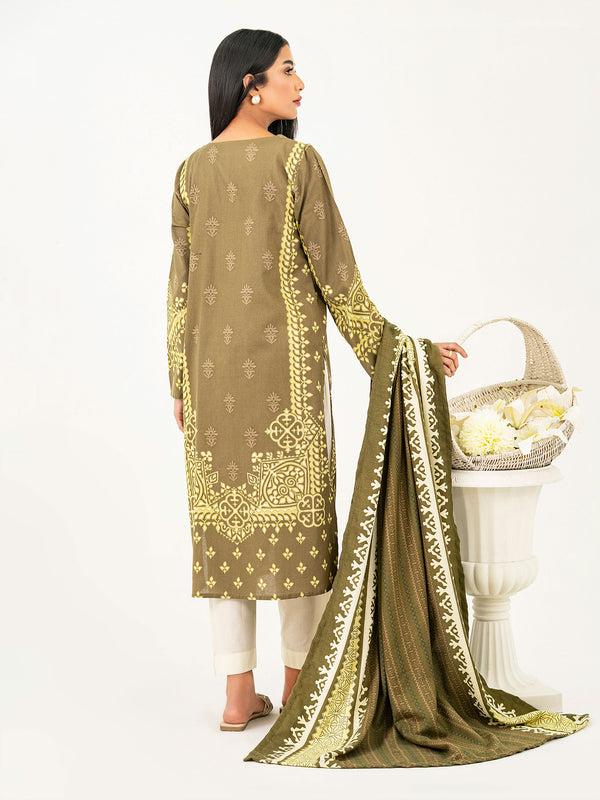 Limelight 2 Piece Khaddar Suit-Embroidered (Pret)