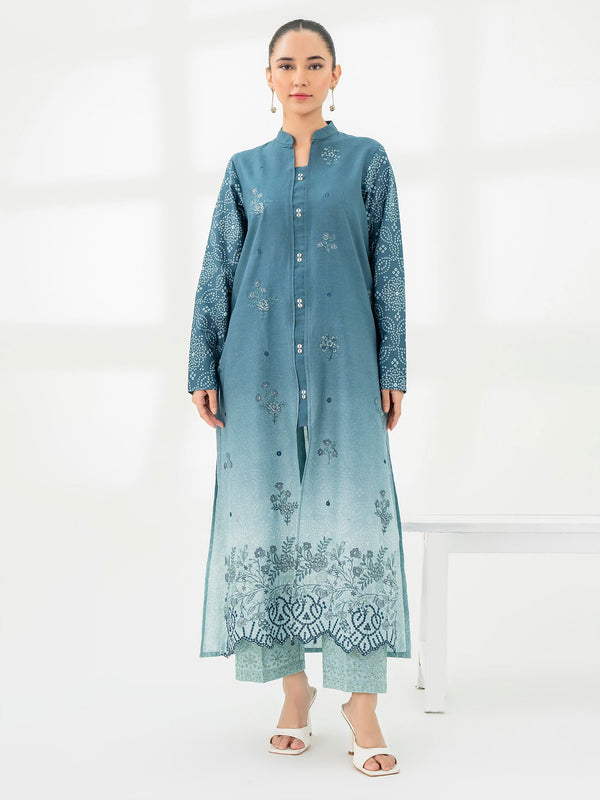 Limelight 2 Piece Khaddar Suit-Embroidered (Pret)