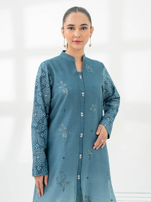 Limelight 2 Piece Khaddar Suit-Embroidered (Pret)