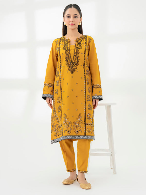 Limelight 2 Piece Khaddar Suit-Embroidered (Pret)