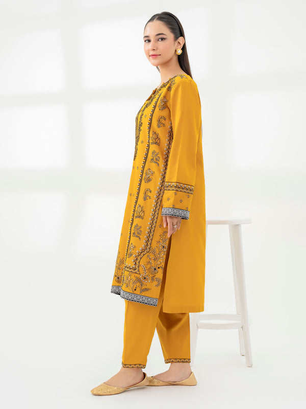 Limelight 2 Piece Khaddar Suit-Embroidered (Pret)
