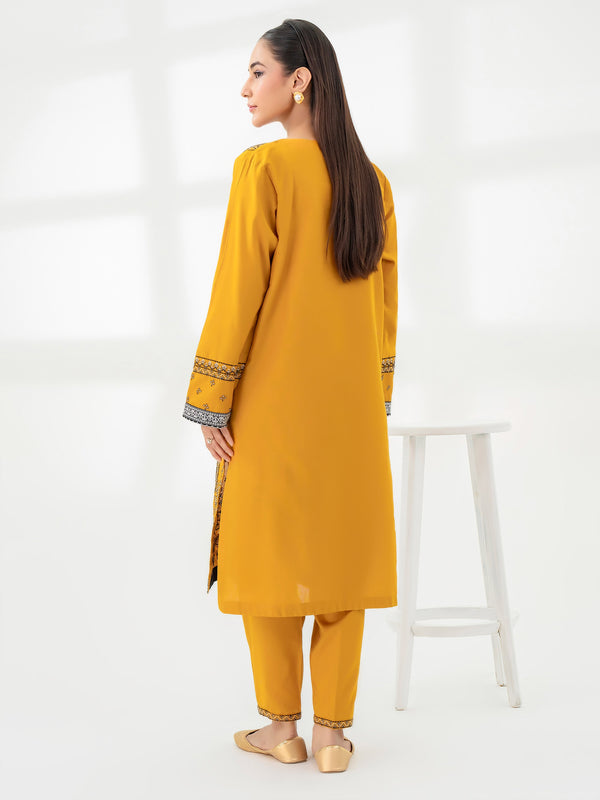 Limelight 2 Piece Khaddar Suit-Embroidered (Pret)