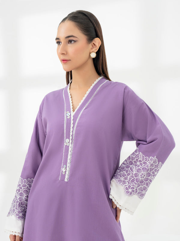 Limelight 2 Piece Khaddar Suit-Embroidered (Pret)