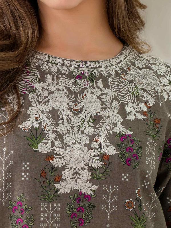 Limelight 2 Piece Khaddar Suit-Embroidered (Pret)