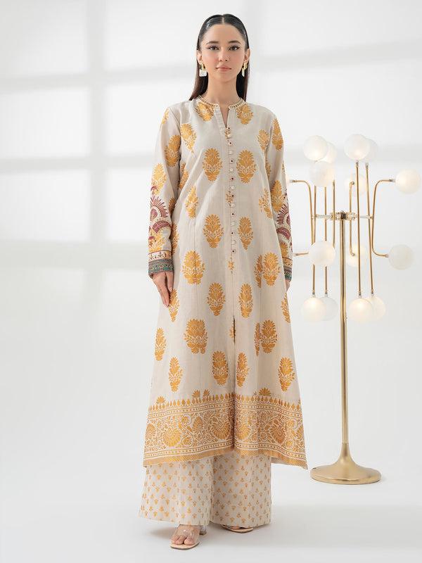 Limelight 2 Piece Khaddar Suit-Embroidered (Pret)