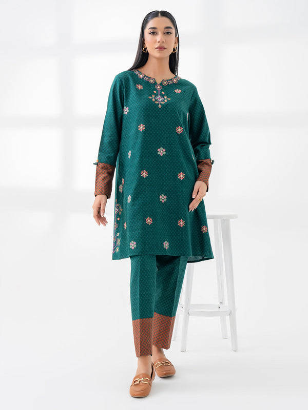 Limelight 2 Piece Khaddar Suit-Embroidered (Pret)