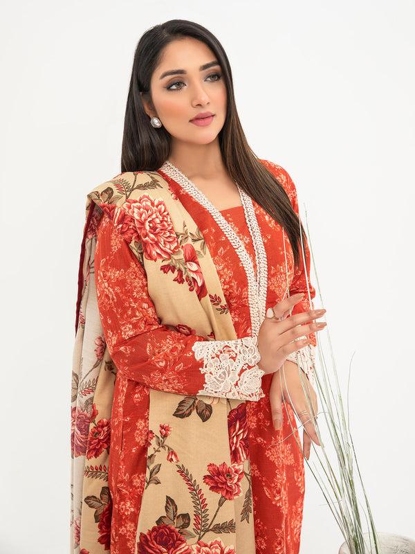 limelight 2 Piece khaddar Suit-Embroidered(Pret)