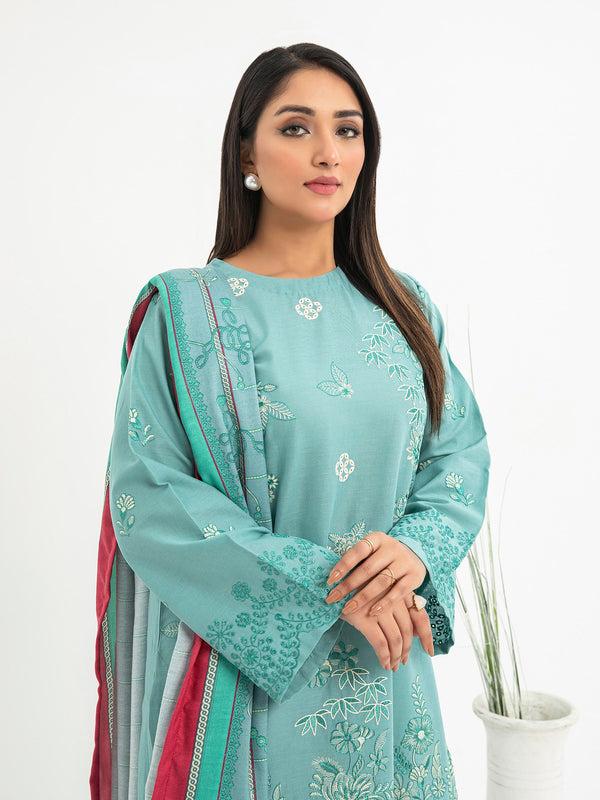 Limelight 2 Piece Khaddar Suit-Embroidered (Pret)