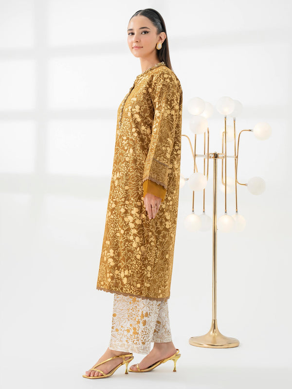 Limelight 2 Piece Khaddar Suit-Paste Print (Pret)