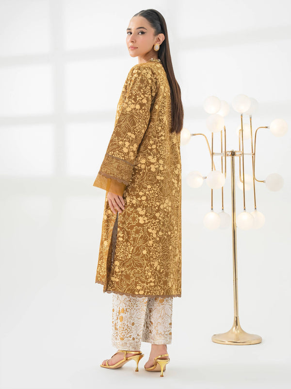 Limelight 2 Piece Khaddar Suit-Paste Print (Pret)