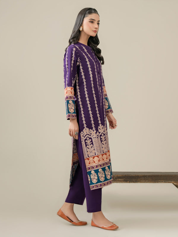 Limelight 2 Piece Khaddar Suit-Paste Print (Pret)