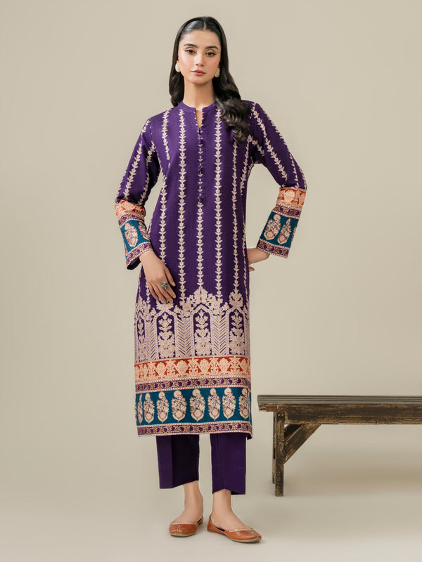 limelight 2 Piece Khaddar Suit-Paste Print (Pret)
