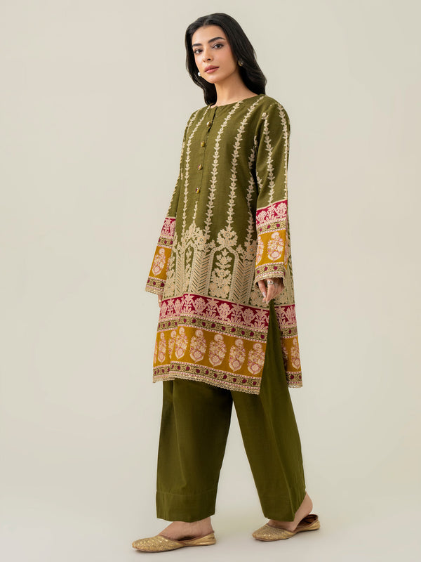 limelight 2 Piece Khaddar Suit-Paste Print (Pret)