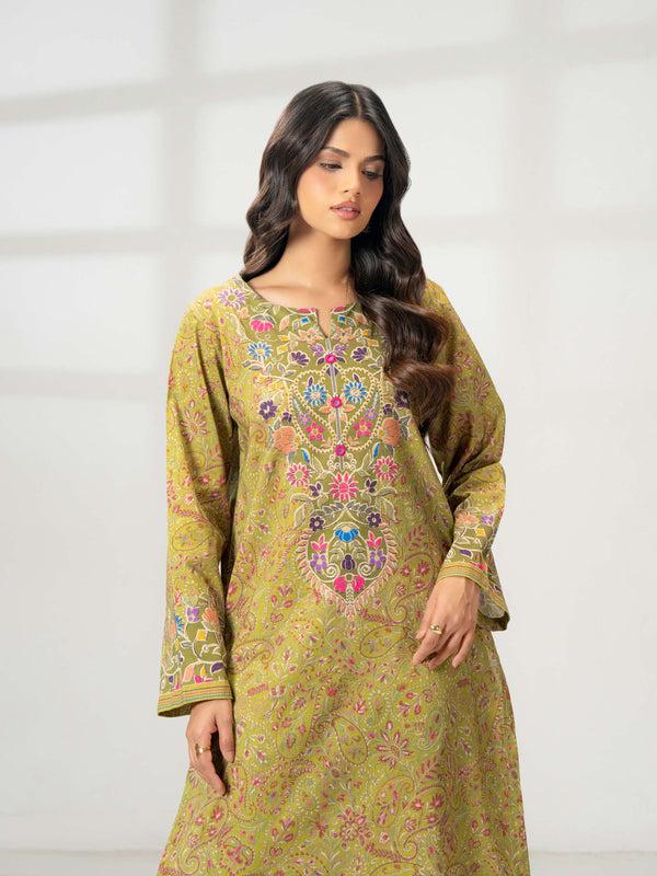 Limelight 2 Piece Khaddar Suit-Printed (Pret)