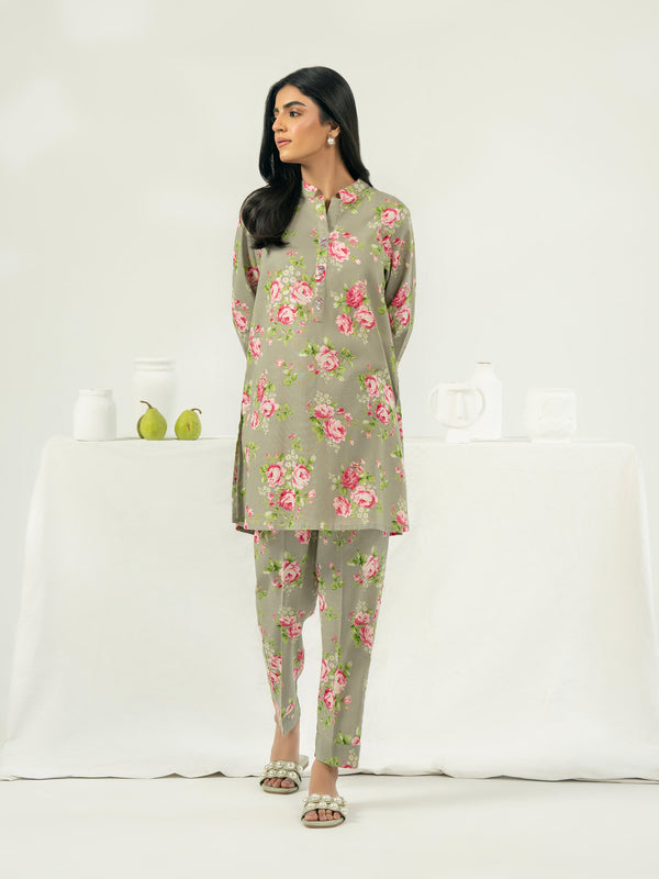 Limelight 2 Piece Khaddar Suit-Printed (Pret)