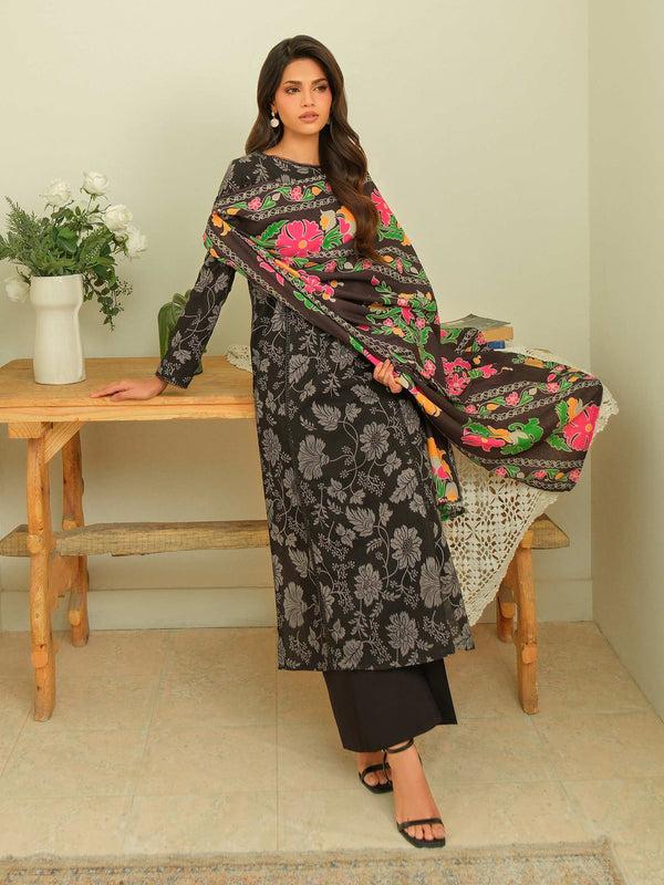 Limelight 2 Piece Khaddar Suit-Printed (Unstitched)