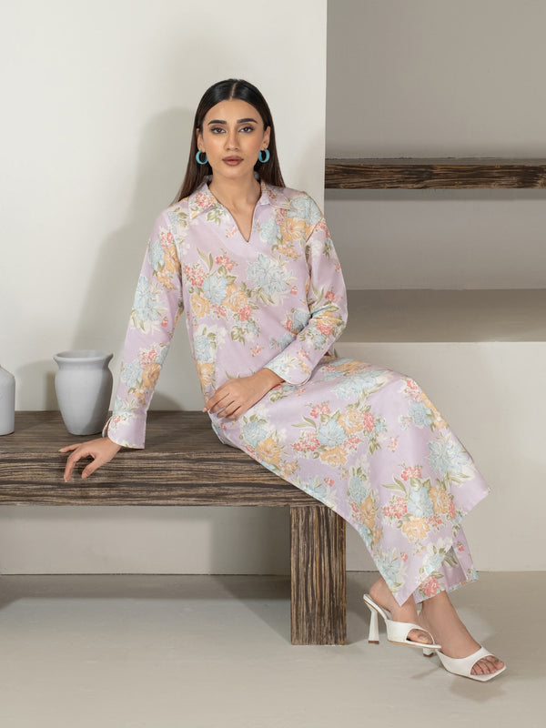 Limelight 2 Piece Khaddar Suit-Printed (Unstitched)