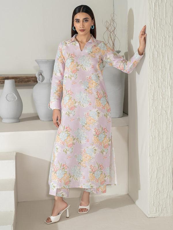 limelight 2 Piece Khaddar Suit-Printed (Unstitched)