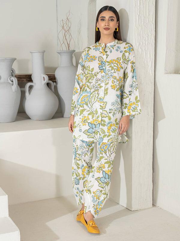 limelight 2 Piece Khaddar Suit-Printed (Unstitched)