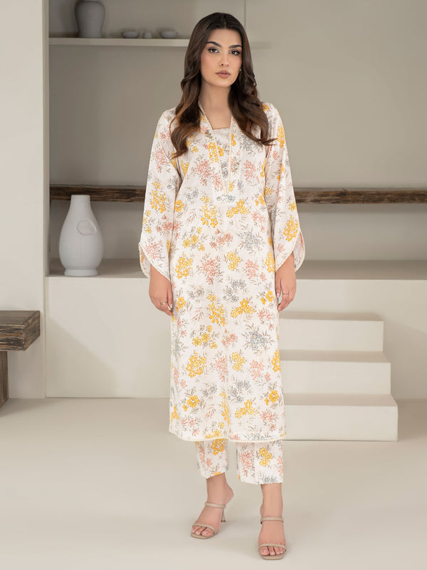 Limelight 2 Piece Khaddar Suit-Printed (Unstitched)