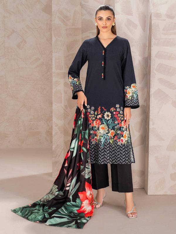 Limelight 2 Piece Khaddar Suit-Printed (Unstitched)