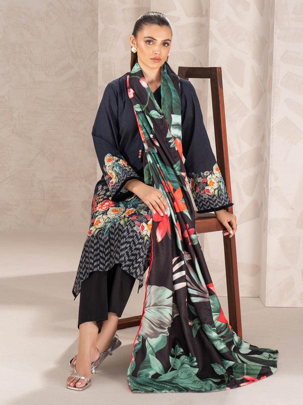 limelight 2 Piece Khaddar Suit-Printed (Unstitched)
