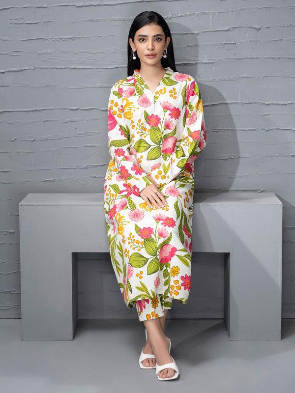 Limelight 2 Piece Khaddar Suit-Printed (Unstitched)