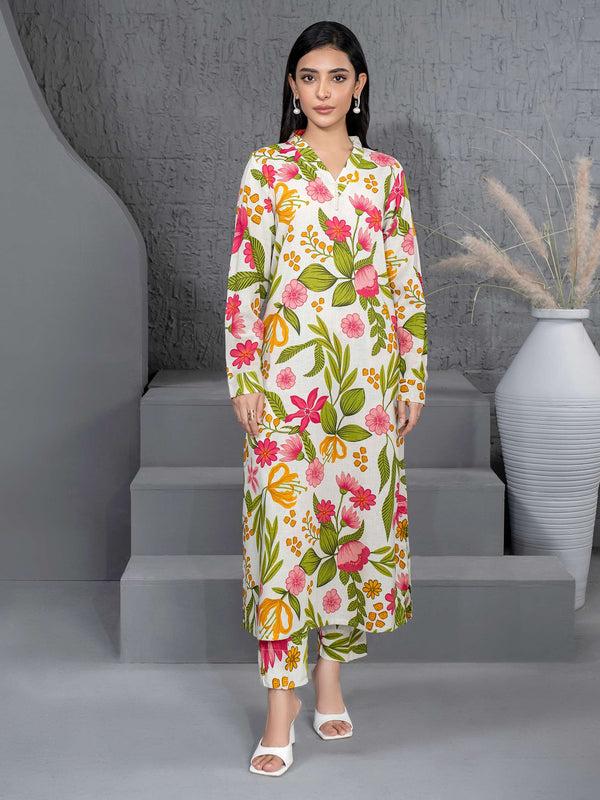 Limelight 2 Piece Khaddar Suit-Printed (Unstitched)
