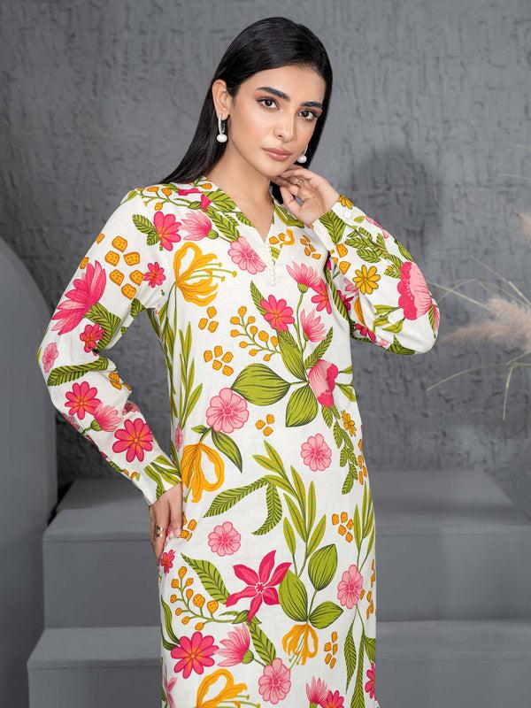 Limelight 2 Piece Khaddar Suit-Printed (Unstitched)