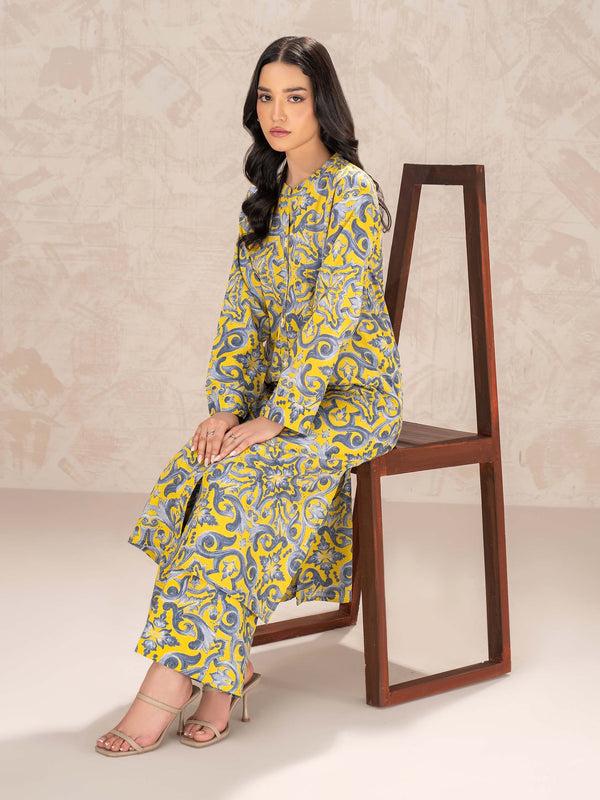 Limelight 2 Piece Khaddar Suit-Printed (Unstitched)