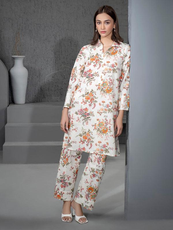 Limelight 2 Piece Khaddar Suit-Printed (Unstitched)