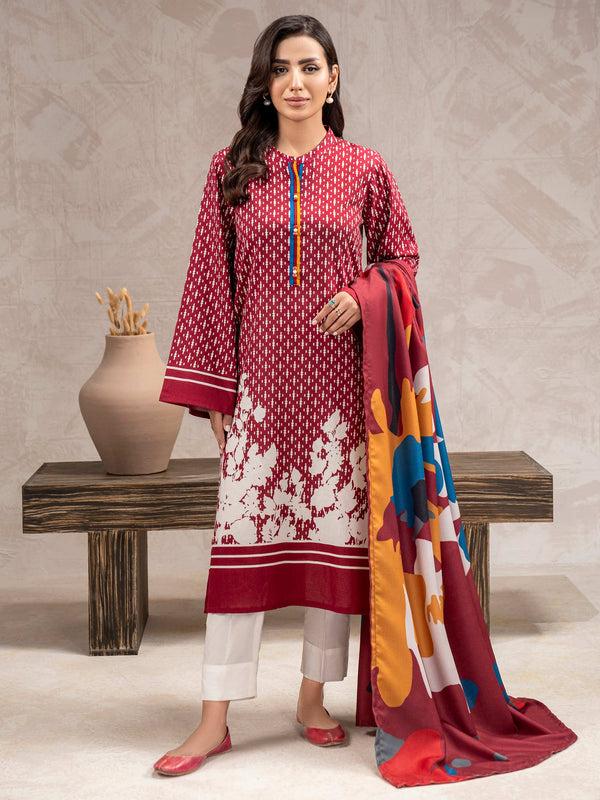 Limelight 2 Piece Khaddar Suit-Printed (Unstitched)