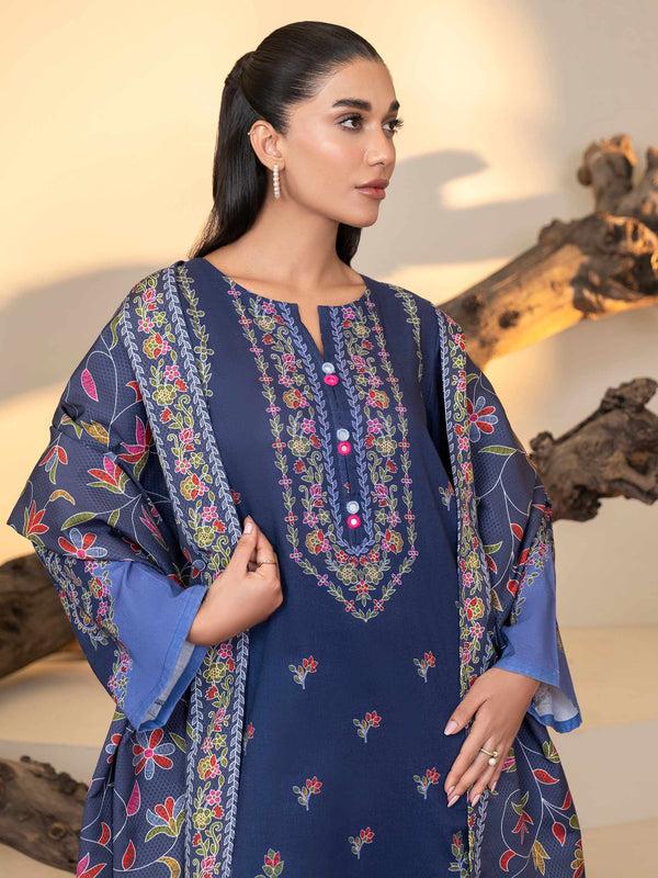 Limelight 2 Piece Khaddar Suit-Printed (Unstitched)