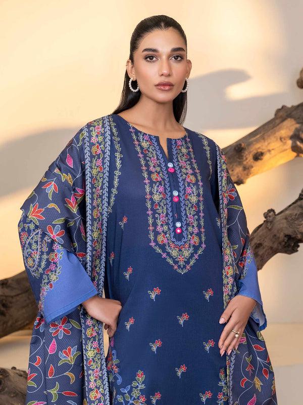 Limelight 2 Piece Khaddar Suit-Printed (Unstitched)