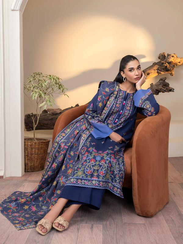limelight 2 Piece Khaddar Suit-Printed (Unstitched)