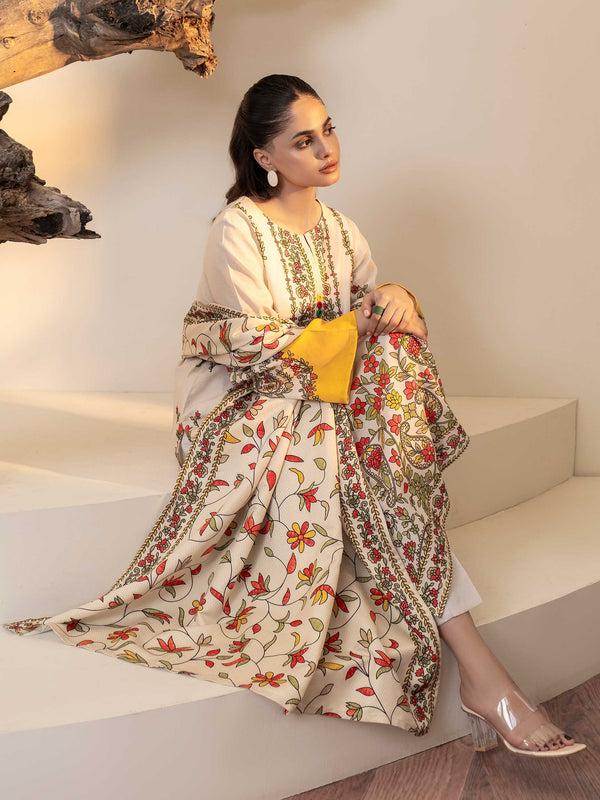 Limelight 2 Piece Khaddar Suit-Printed (Unstitched)