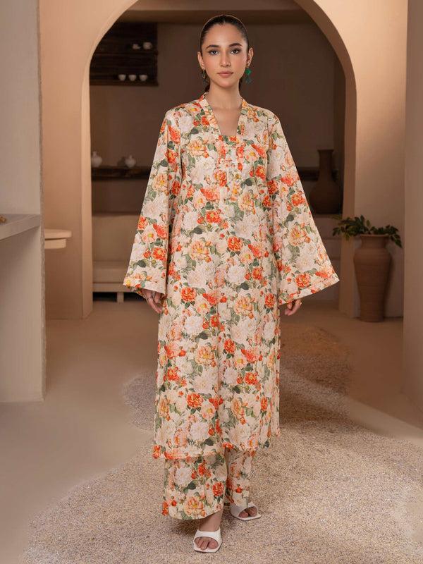 Limelight 2 Piece Khaddar Suit-Printed (Unstitched)