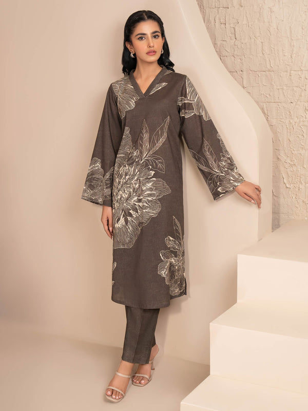 limelight 2 Piece Khaddar Suit-Printed (Unstitched)