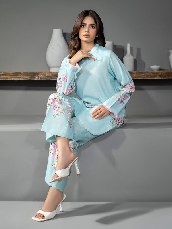 Limelight 2 Piece Khaddar Suit-Printed (Unstitched)