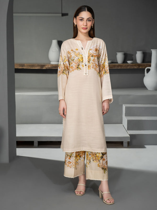 Limelight 2 Piece Khaddar Suit-Printed (Unstitched)