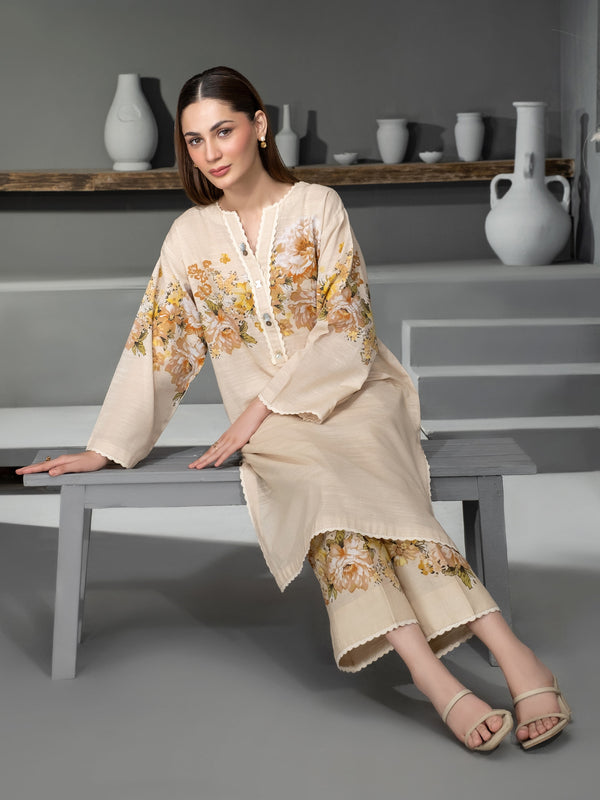 Limelight 2 Piece Khaddar Suit-Printed (Unstitched)