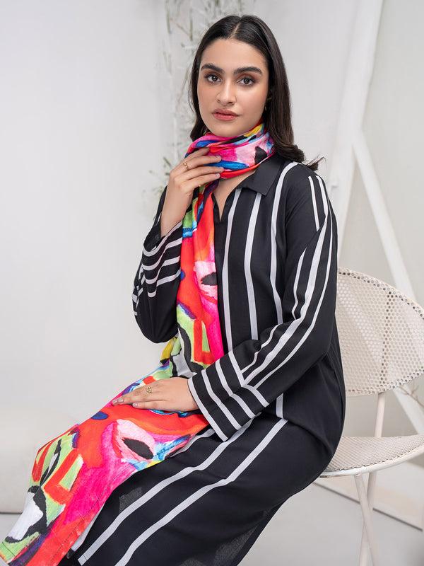 Limelight 2 Piece Khaddar Suit-Printed (Unstitched)