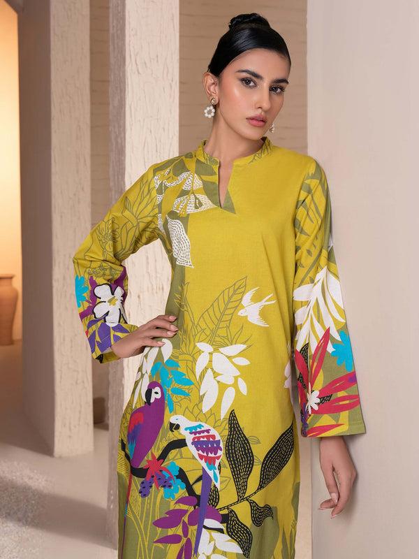 Limelight 2 Piece Khaddar Suit-Printed (Unstitched)