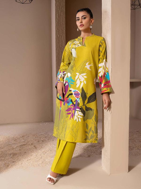 Limelight 2 Piece Khaddar Suit-Printed (Unstitched)