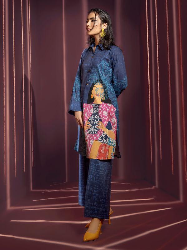 Limelight 2 Piece Khaddar Suit-Printed(Unstitched)