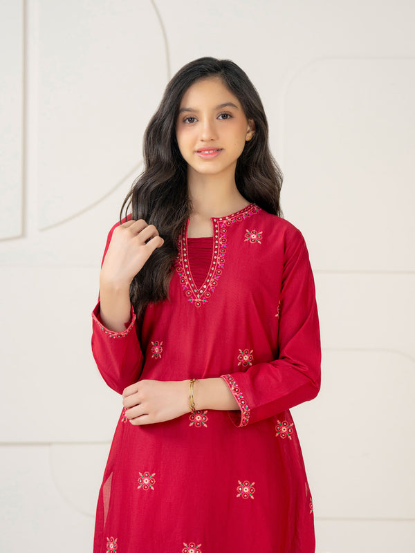 Limelight 2 Piece Lawn Suit-Embroidered