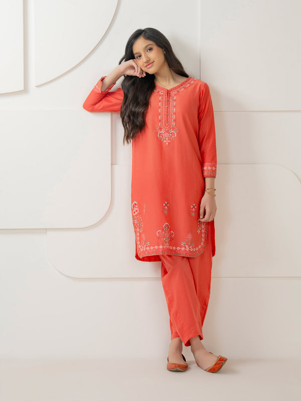 Limelight 2 Piece Lawn Suit-Embroidered