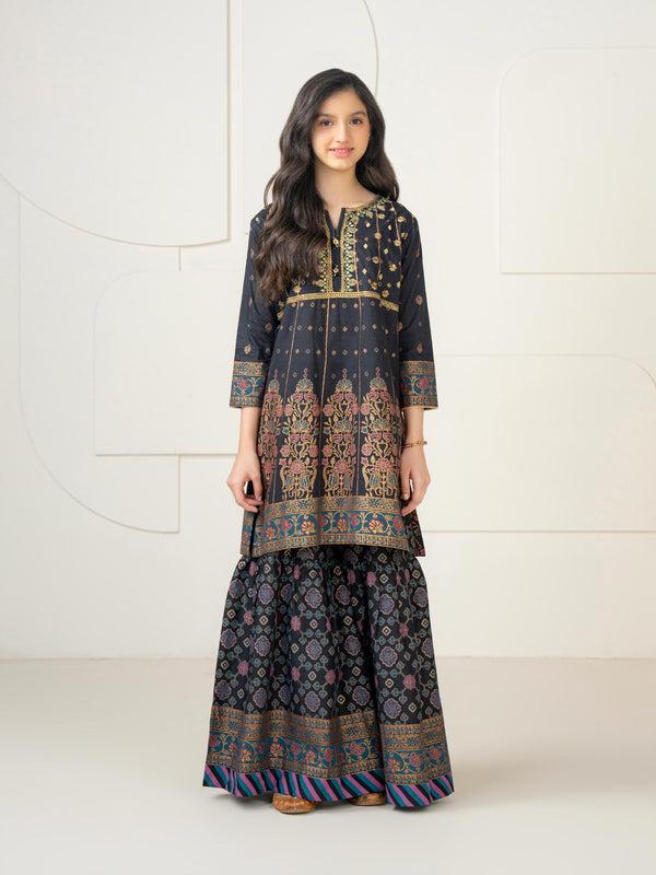 Limelight 2 Piece Lawn Suit-Embroidered