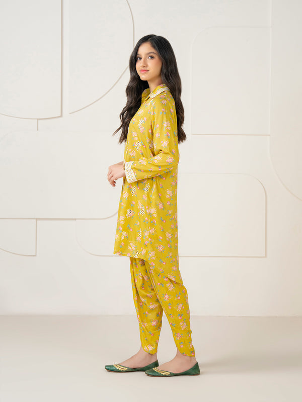 Limelight 2 Piece Lawn Suit-Embroidered