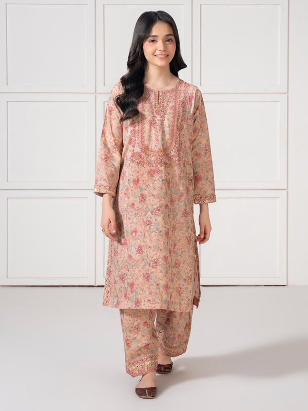 Limelight 2 Piece Lawn Suit-Embroidered